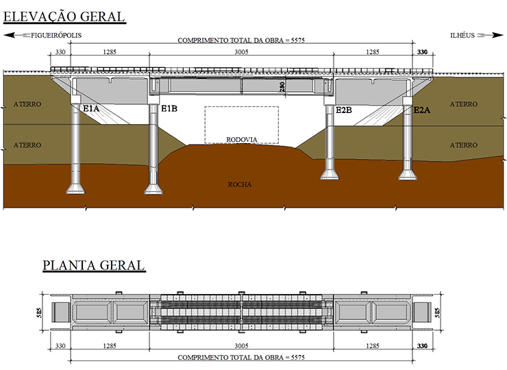 Obras-de-Arte Especiais do Lote de Construção 2F da FIOL - Ferrovia de Integração Oeste-Leste